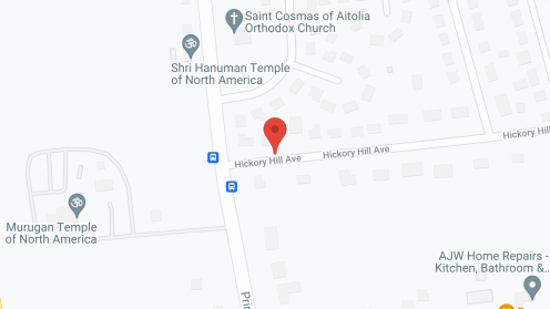 Map of the neighborhood around Angel Assisted Living/Lanham