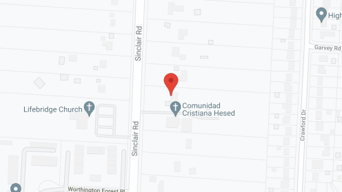 Map of the neighborhood around Esther's Place