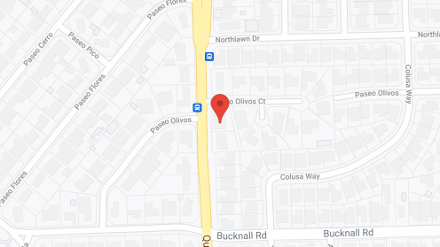 Map of the neighborhood around Bon Homie - Saratoga