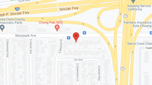 Map of the neighborhood around Kimberly's Elder Kare
