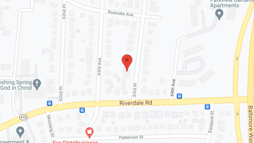 Map of the neighborhood around Gentle Steps Assisted Living