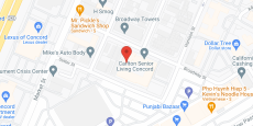 Carlton Senior Living Concord in google map
