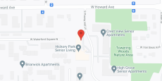 Hickory Park Senior Living in google map