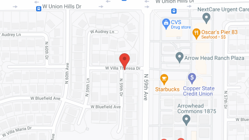 Map of the neighborhood around Golden Years Assisted Living