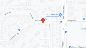 Michigan in google map