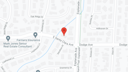 Map of the neighborhood around Guardian Angels Homes III