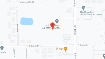 John M Evans Supportive Living Community in google map
