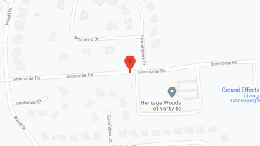 Heritage Woods of Yorkville in google map