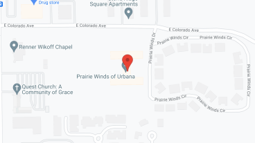 Prairie Winds of Urbana in google map
