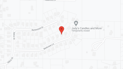 Map of the neighborhood around Racquels Rose Garden