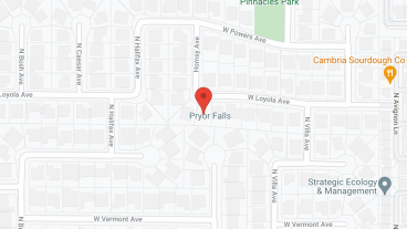 Pryor Falls - Loyola in google map