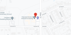 Harvest Home and Inwood Crossing in google map