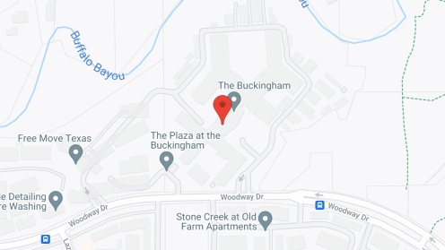 Map of the neighborhood around The Buckingham