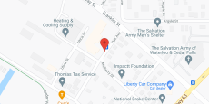 The Rose of Waterloo in google map