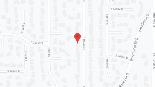 Map of the neighborhood around Angels Care AFH