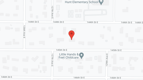 Map of the neighborhood around Samarinia's Adult Family Home