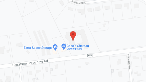 Map of the neighborhood around Traditions of Cross Keys