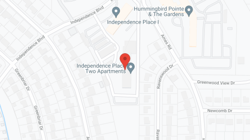 Map of the neighborhood around Independence Place II