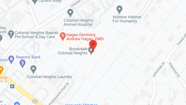 Wellington Place of Colonial Heights in google map