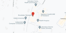 Wellington Place of Cleveland in google map