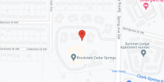 Brookdale Cedar Springs in google map