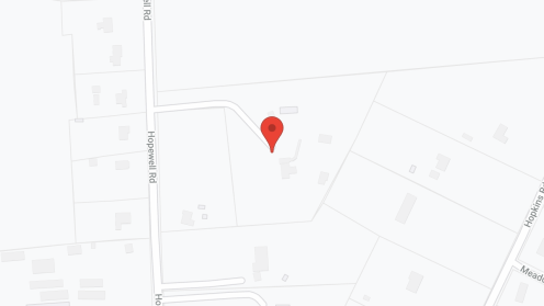 Map of the neighborhood around Churchville Meadows