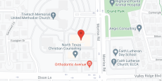Flower Mound Assisted Living in google map