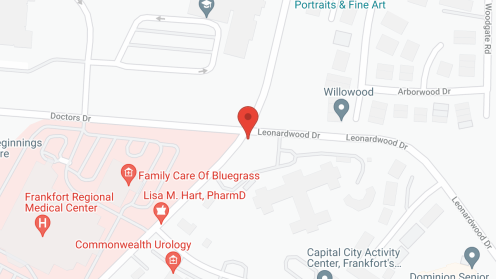 Map of the neighborhood around Ashwood Place