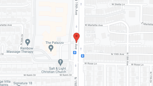 Map of the neighborhood around The Palazzo