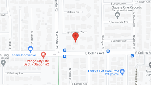 Map of the neighborhood around Capstone Guest Home