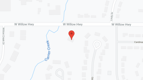 Map of the neighborhood around Willow Wood Manor