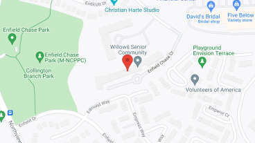The Willows in google map