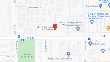 Merrill Gardens at Tacoma in google map