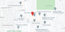 Valencia at Draper in google map