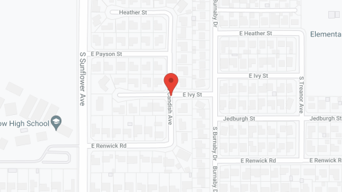 Map of the neighborhood around St Michael's Home