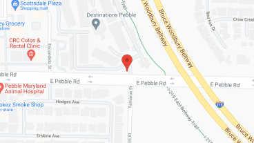 Destinations Pebble in google map
