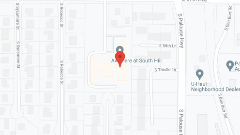 Map of the neighborhood around Parkway Village