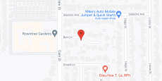 Barr Senior Courtyard in google map