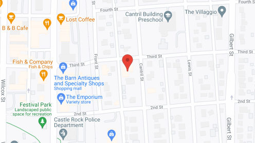 Map of the neighborhood around Cantril House