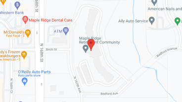 Maple Ridge Retirement Community in google map