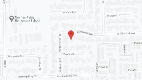 Map of the neighborhood around Valley Guest Home II
