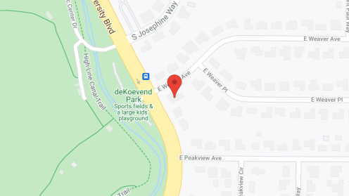Map of the neighborhood around CareLink Assisted Living LLC