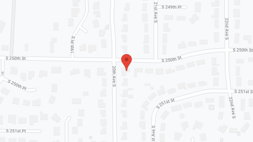 Map of the neighborhood around Lina's AFH #3