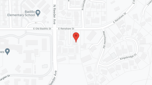 Map of the neighborhood around Elite Manor
