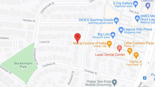 Map of the neighborhood around Joyful Home I