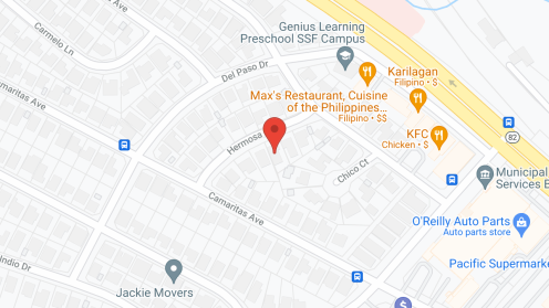 Map of the neighborhood around Garrison Care Home