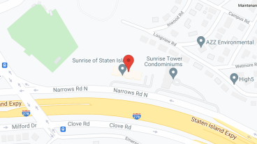 Sunrise of Staten Island in google map