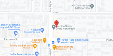 Pacifica Senior Living Northridge in google map