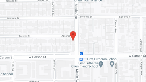 Map of the neighborhood around Mater Dei Care Home
