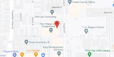 The Village of Tanglewood in google map